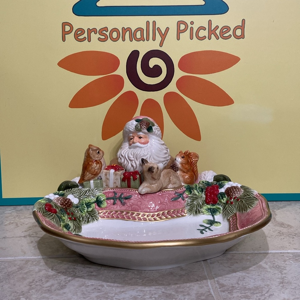 Corner Ruby SANTA Tray